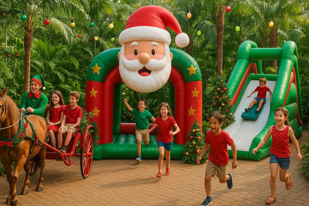 jeux et activités arbre de noel de La Réunion
